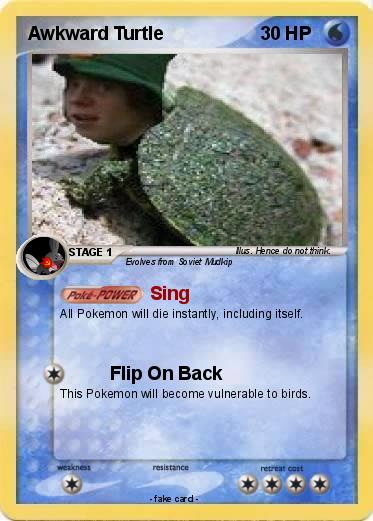 Pokemon Awkward Turtle