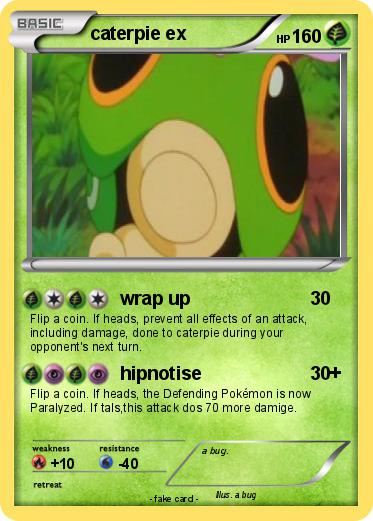 Pokemon caterpie ex
