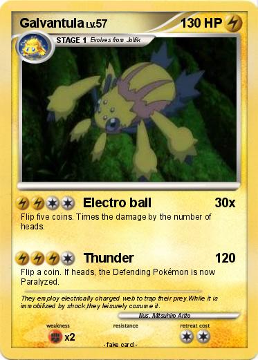 Pokemon Galvantula