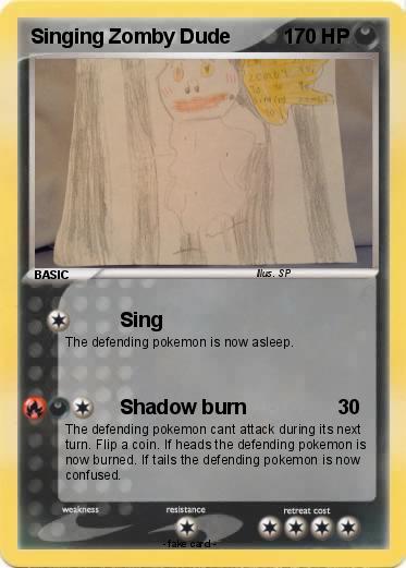 Pokemon Singing Zomby Dude