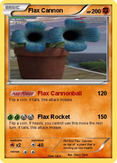 Pokemon Flax Cannon