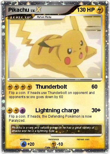 Pokemon Pikachu