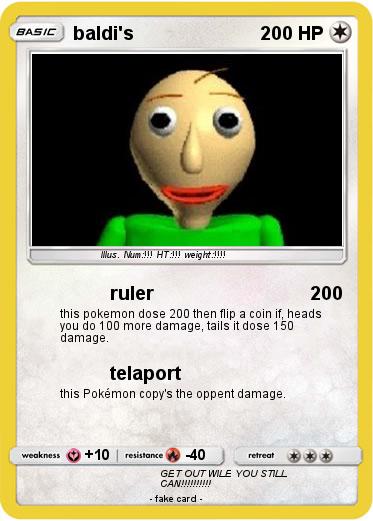 Pokemon baldi's