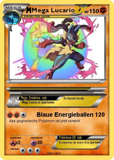 Pokemon Mega Lucario