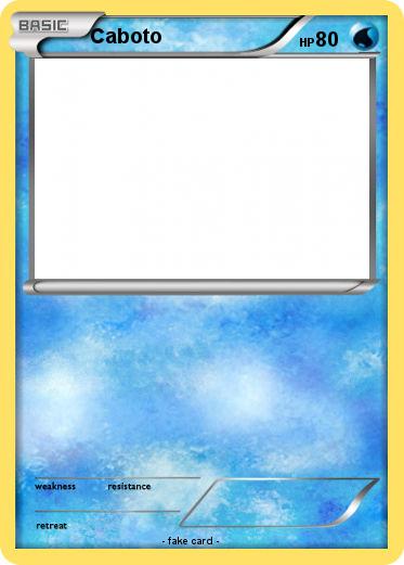 Pokemon Caboto