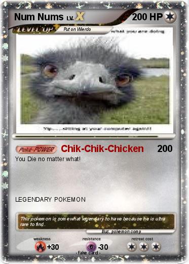 Pokemon Num Nums