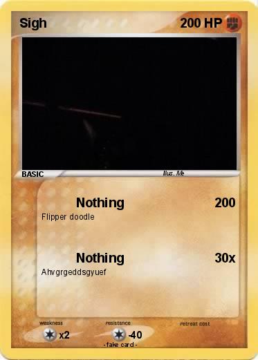 Pokemon Sigh
