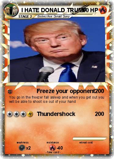 Pokemon I HATE DONALD TRUMP
