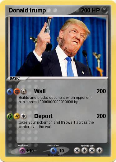 Pokemon Donald trump