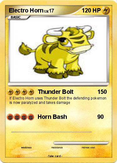 Pokemon Electro Horn