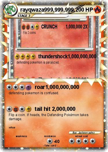 Pokemon rayqwaza999,999,999,