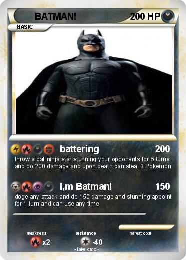 Pokemon BATMAN!
