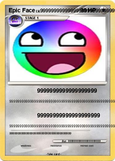 Pokemon Epic Face