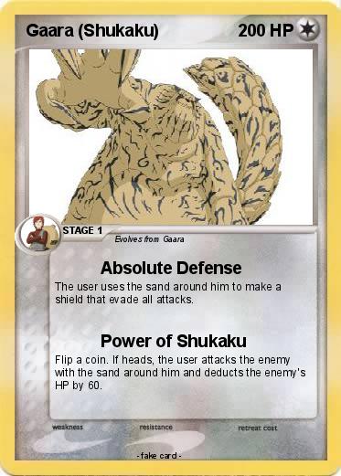 Pokemon Gaara (Shukaku)