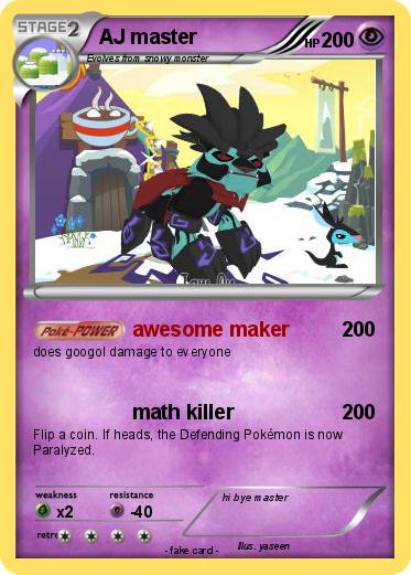 Pokemon AJ master