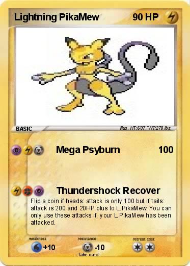 Pokemon Lightning PikaMew