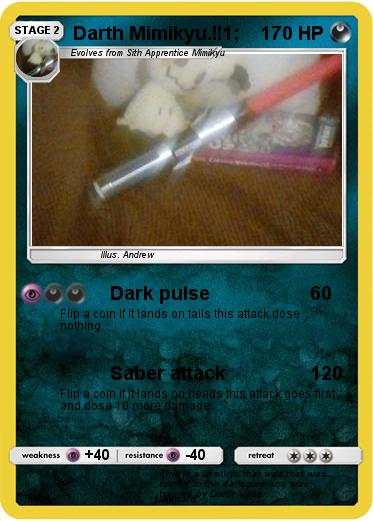 Pokemon Darth Mimikyu.!!1;
