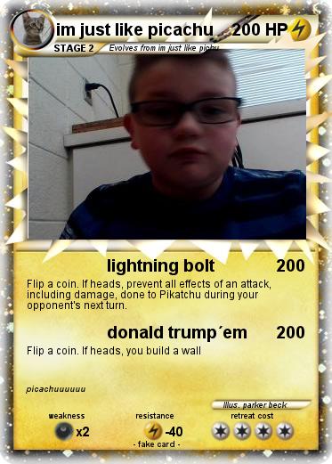Pokemon im just like picachu