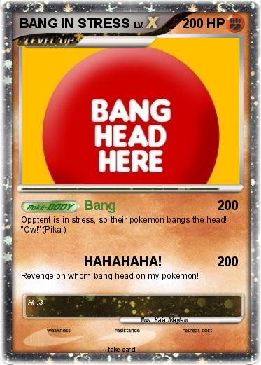 Pokemon BANG IN STRESS