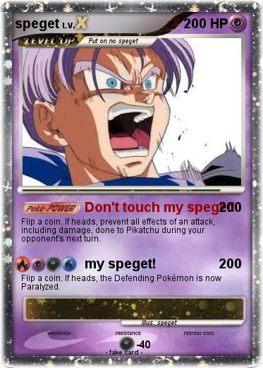 Pokemon speget