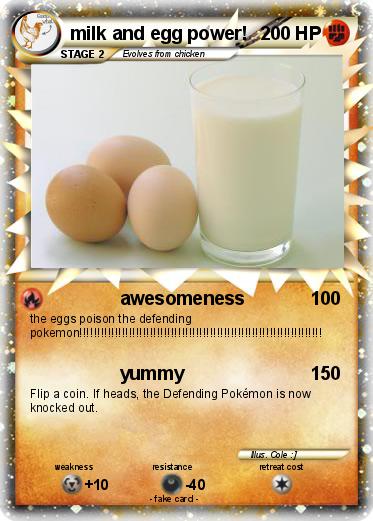 Pokemon milk and egg power!