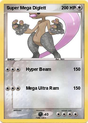 Pokemon Super Mega Diglett