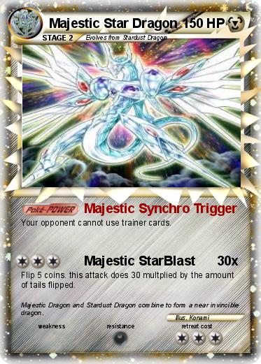 Pokemon Majestic Star Dragon