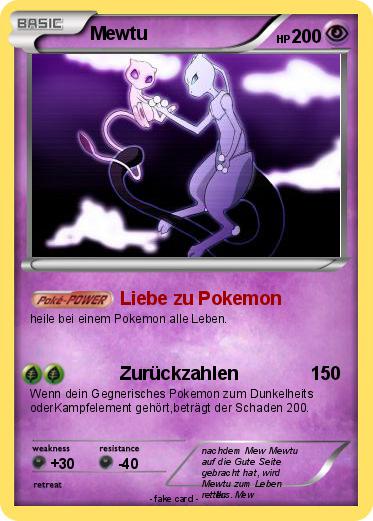 Pokemon Mewtu