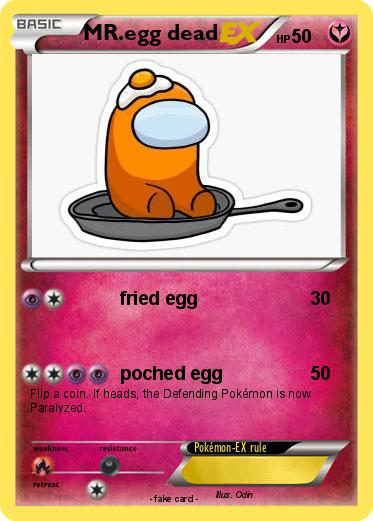 Pokemon MR.egg dead
