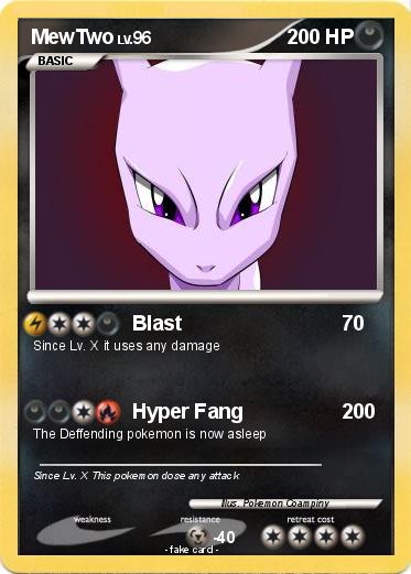 Pokemon MewTwo