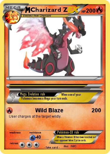 Pokemon Charizard Z