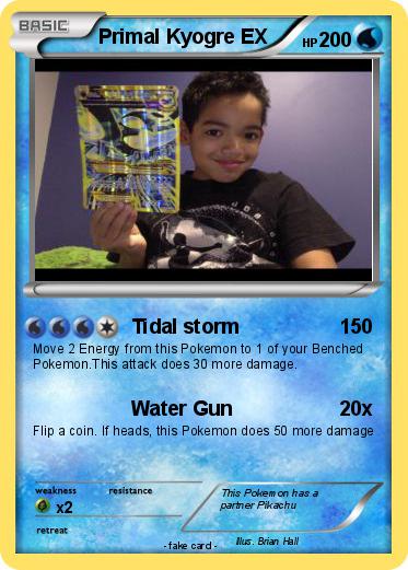 Pokemon Primal Kyogre EX