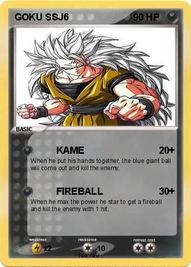 Pokemon GOKU SSJ6