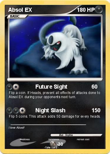 Pokemon Absol EX