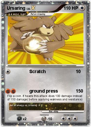 Pokemon Ursaring