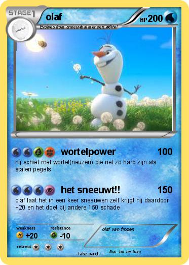 Pokemon olaf