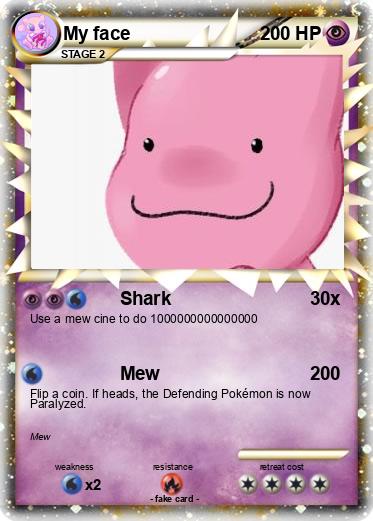 Pokemon My face