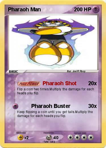 Pokemon Pharaoh Man