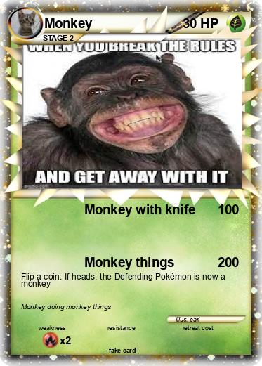 Pokemon Monkey