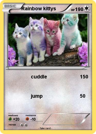 Pokemon Rainbow kittys