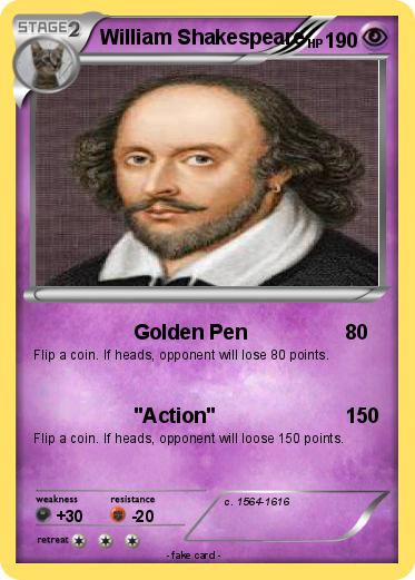 Pokemon William Shakespeare