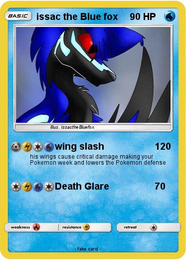 Pokemon issac the Blue fox