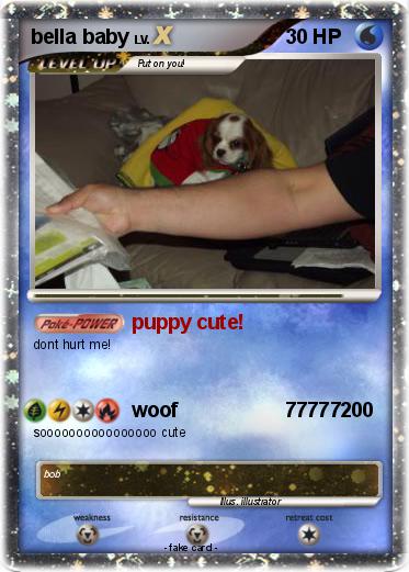 Pokemon bella baby