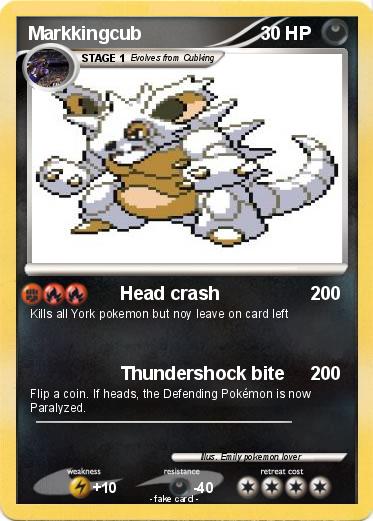 Pokemon Markkingcub