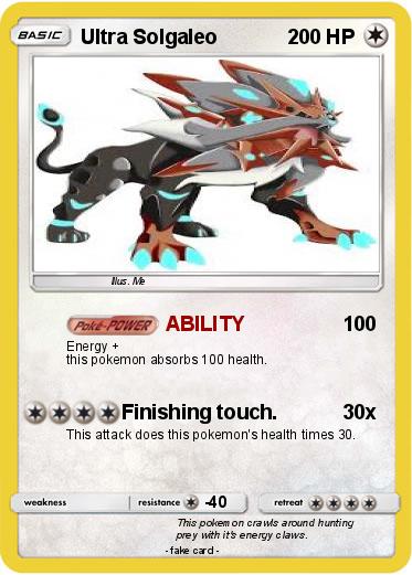 Pokemon Ultra Solgaleo