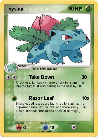 Pokemon Ivysaur
