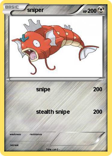 Pokemon sniper