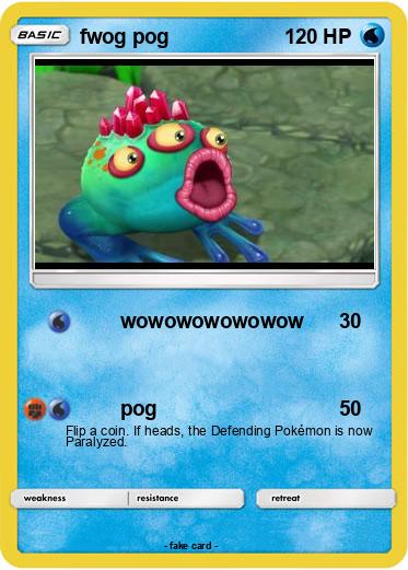 Pokemon fwog pog