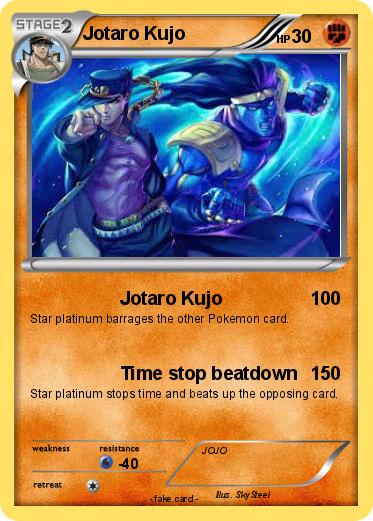 Pokemon Jotaro Kujo