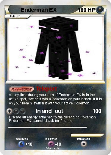 Pokemon Enderman EX